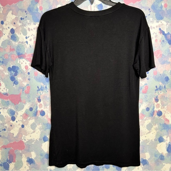 Harley Davidson Woman’s T Shirt Size Medium Rhinestones Studs Moto Read E20 - Picture 5 of 7